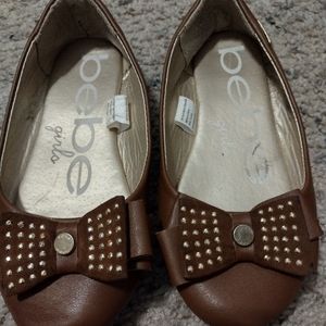 COPY - Bebe Girls Sz 13/1 Flats, Gently worn
